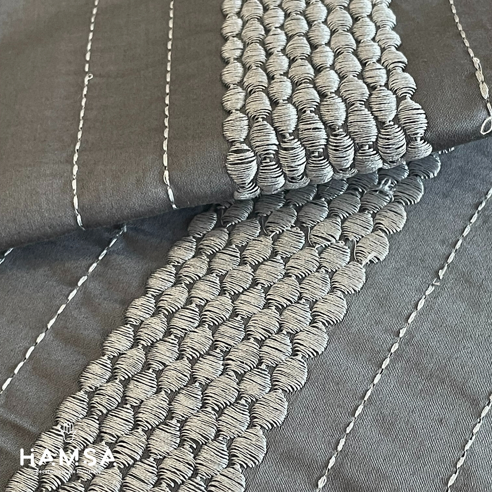 Bedsheet with Embroidery
