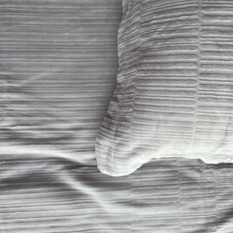 Thumbnail: Solid Winter Bedsheets King Size with Pillows : Arctic