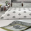Thumbnail: Dohar Set : Pure Cotton King size Bedsheet with Double Dohar