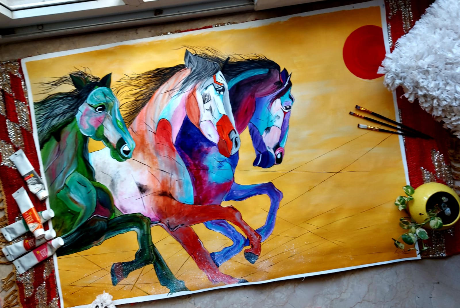 "Majestic Stallions"