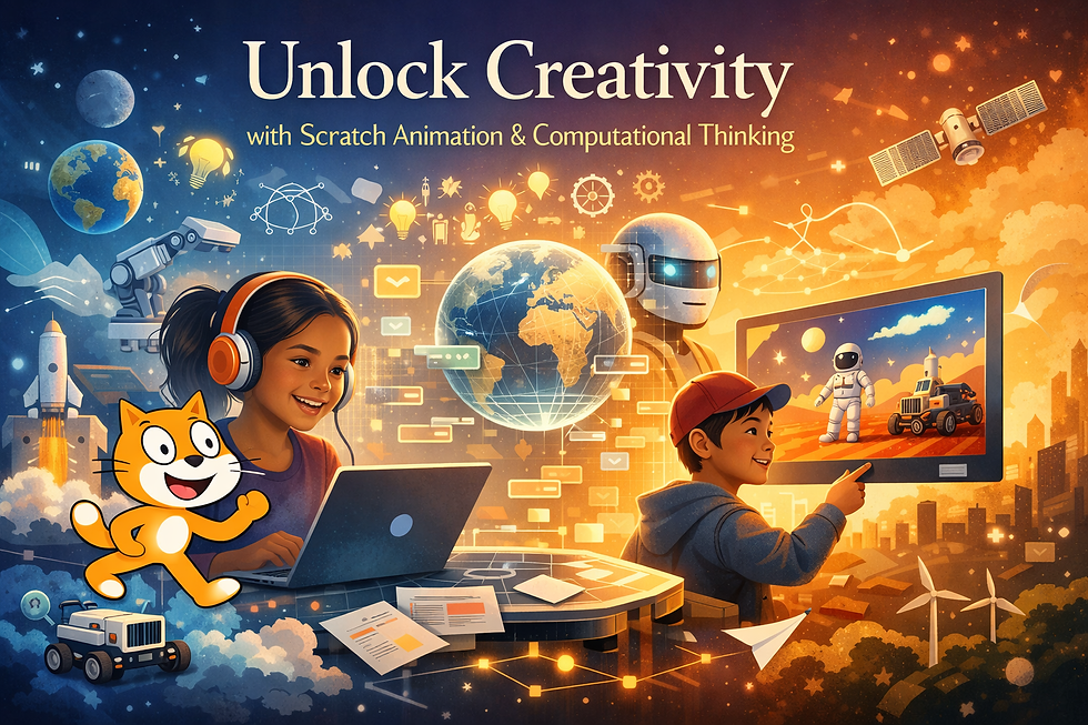 Unlock Creativity — Why Scratch Animation Builds Early Computational Thinking