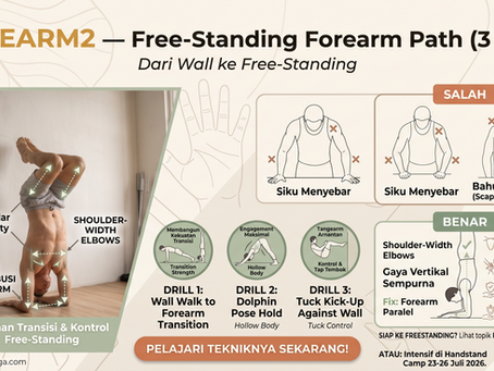 FOREARM2: Free-Standing Forearm Path (3 Drill)