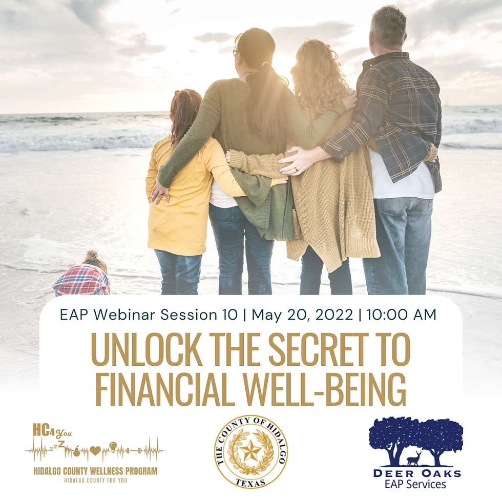 EAP Webinar: Unlocking the Secret to Financial Wellbeing