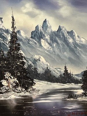 A painting by Bill Alexander
