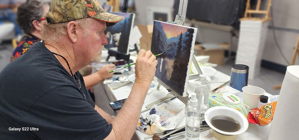 Sean Mullins painting