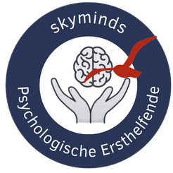 Logo skyminds Psychologische Ersthelfende