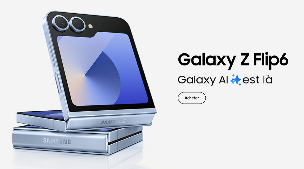 Samsung Galaxy Z Flip 6 : L’Innovation Pliable Atteint de Nouveaux Sommets