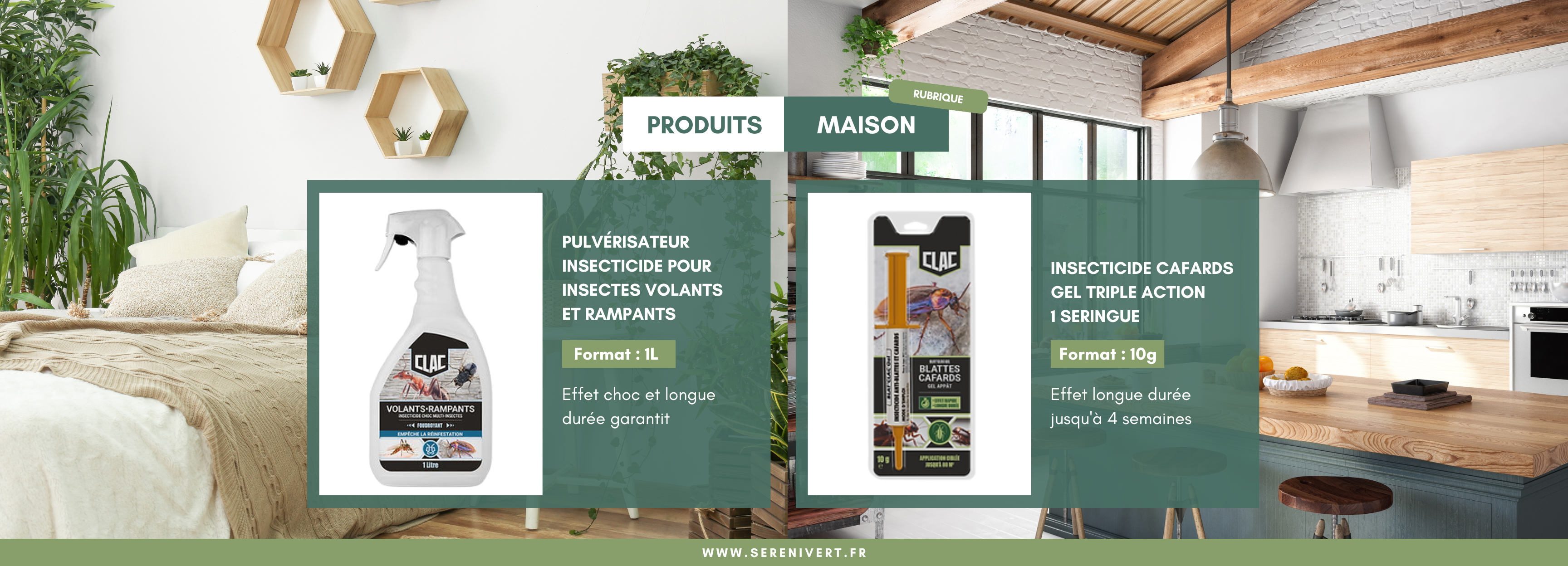 Insecticides pour la maison sérénivert