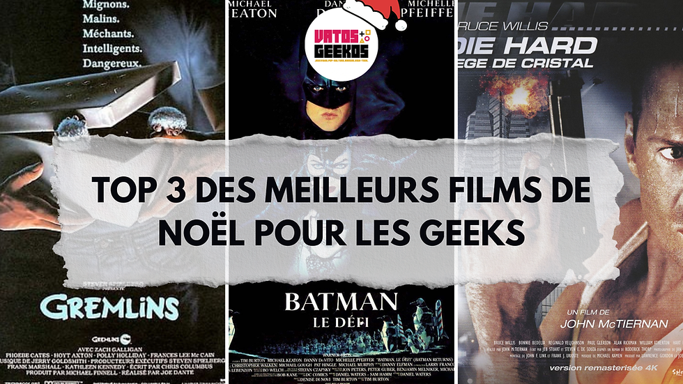 Top 3 des meilleurs films de Noël pour les geeks