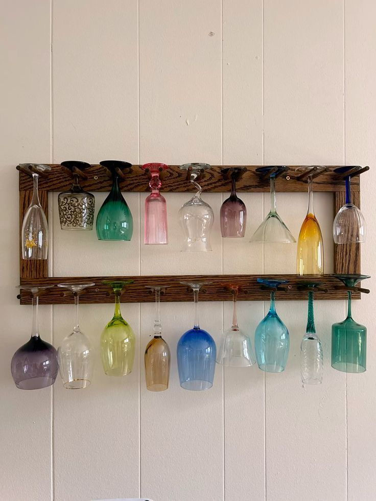 Funky wine glasses | Credit: Pinterest