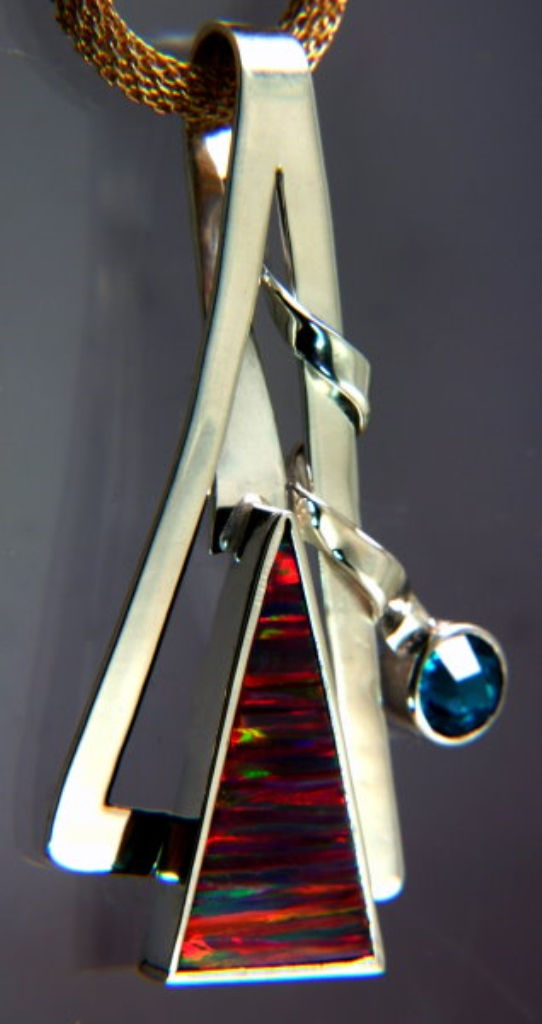 Sterling Silver Pendant with Custom