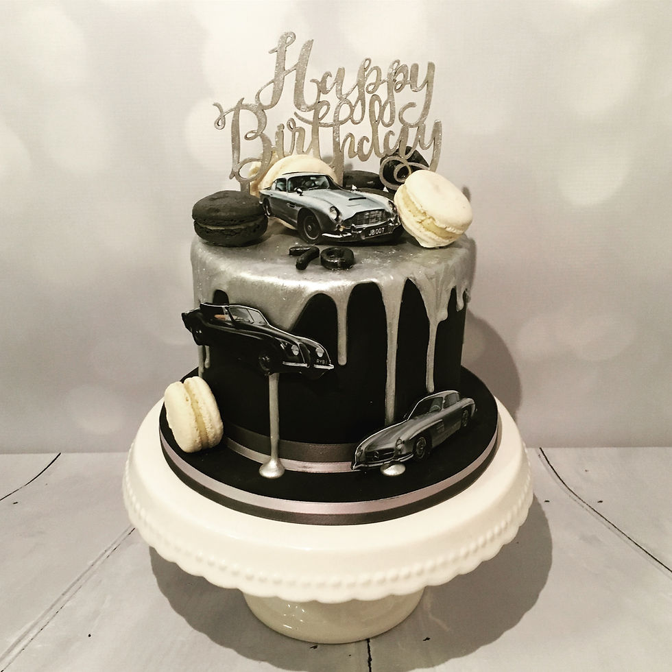 Oldtimer drip cake