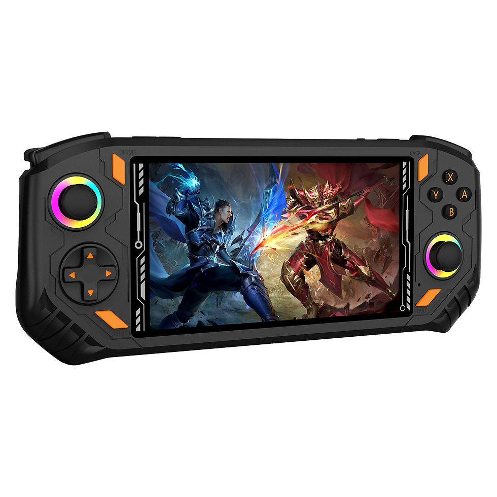 Thumbnail: AISLPC RG52 MINI Handheld Game Console Dual System 2.4G WIFI 5.5" IPS Screen 30+