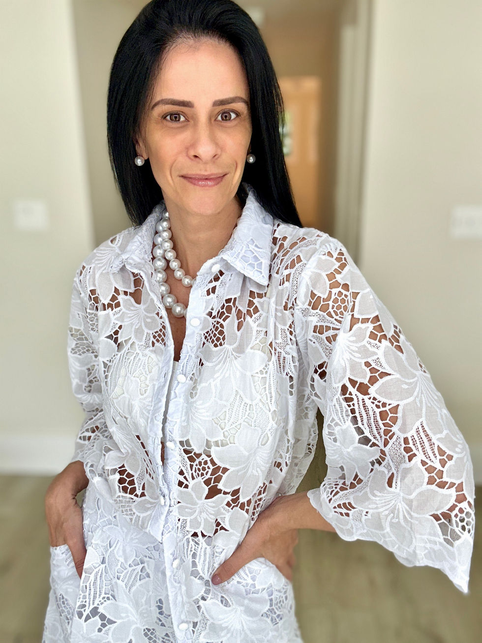 Miniatura: Maxi camisa guipir