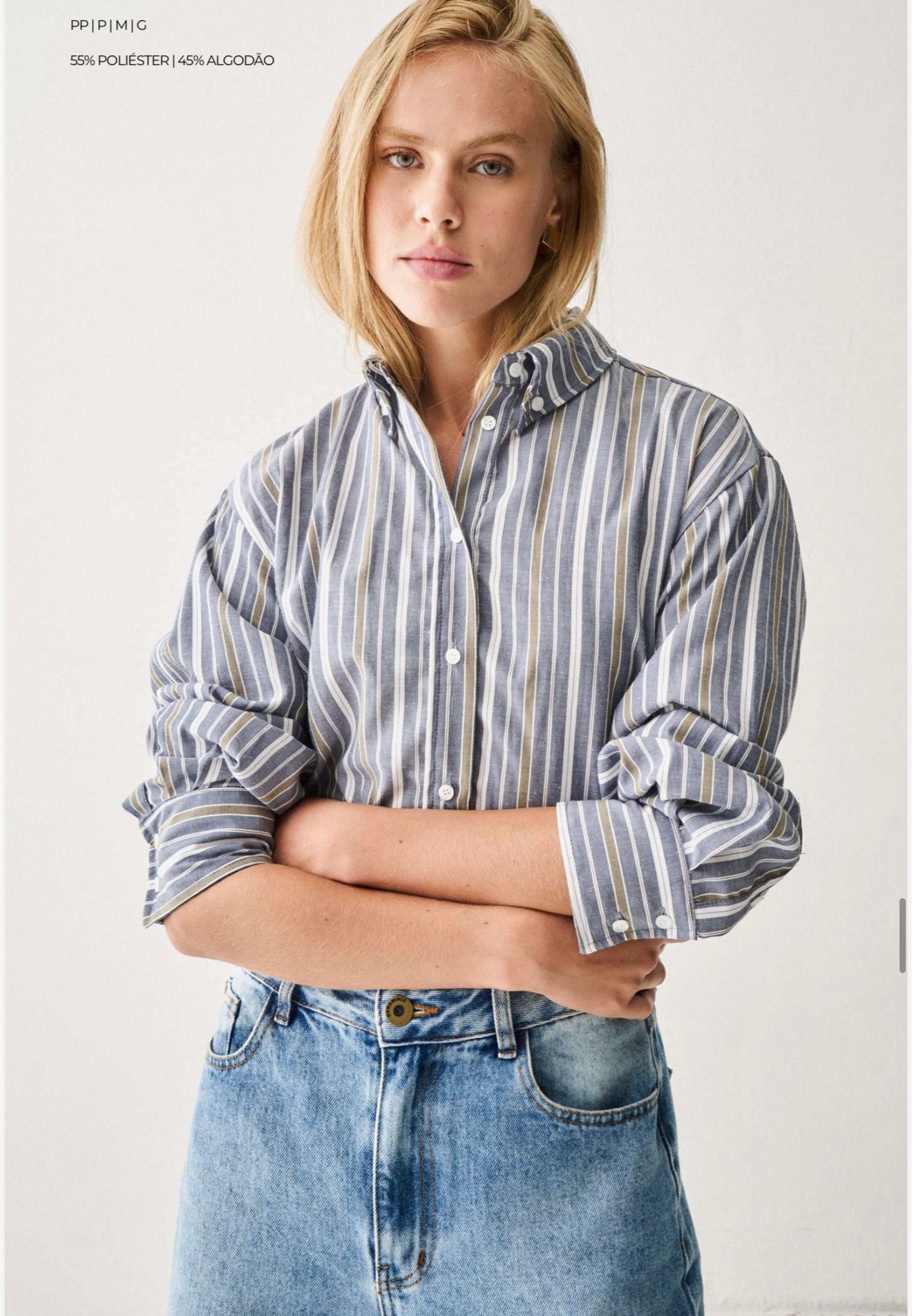 Camisa Denim Nanaminze