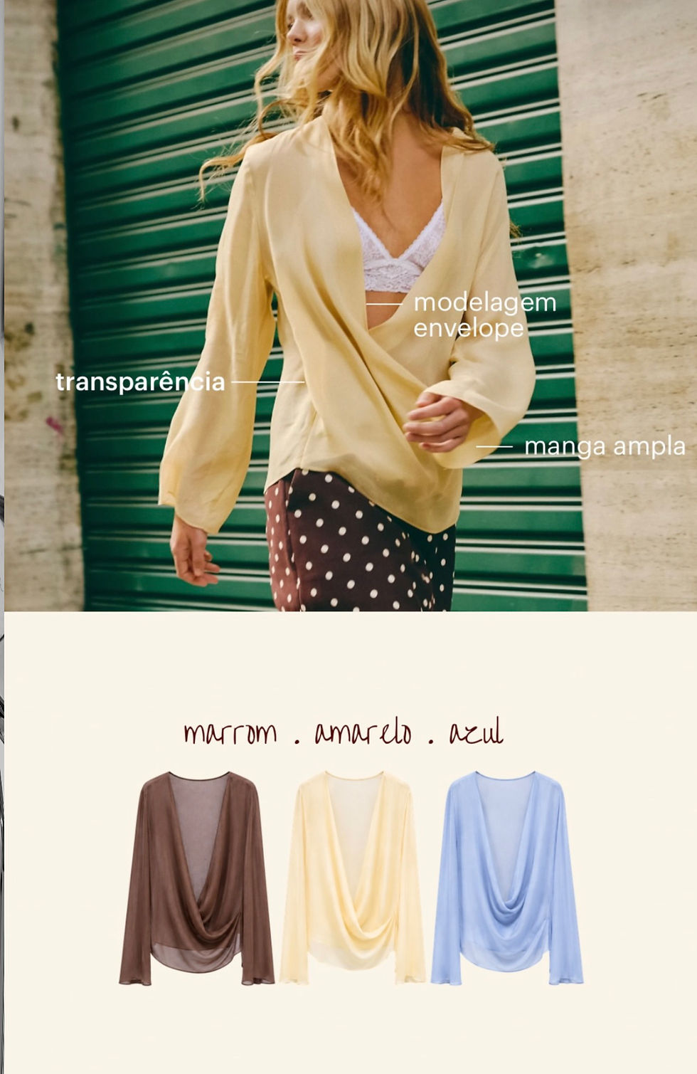 Miniatura: Blusa degagê