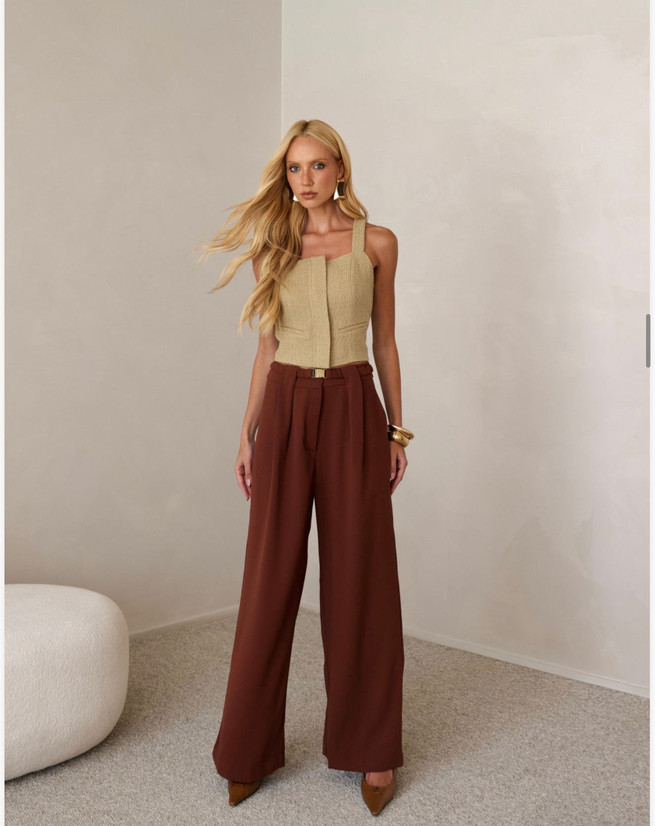 Pantalona com cinto