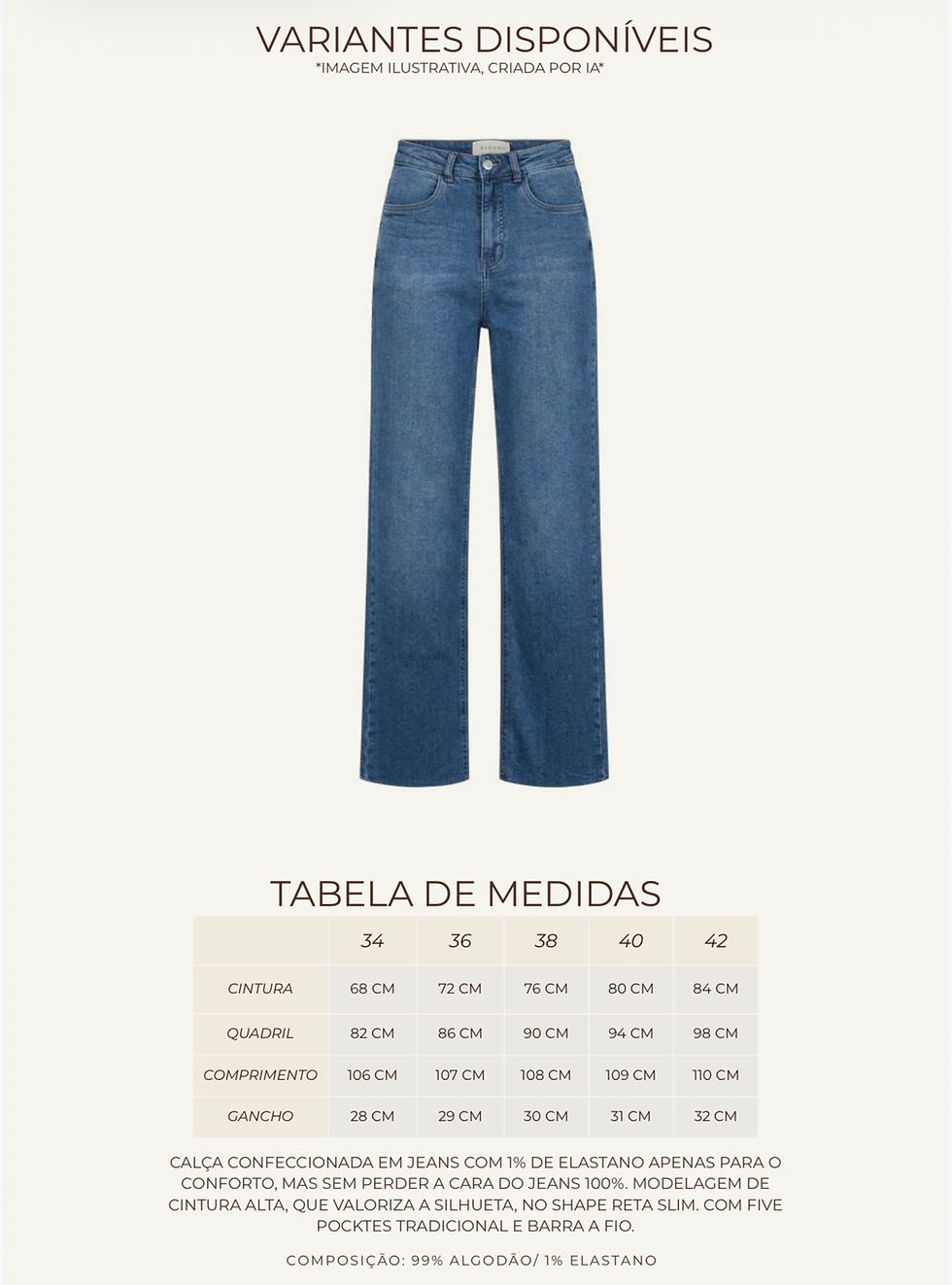 Miniatura: Jeans blosh Reto