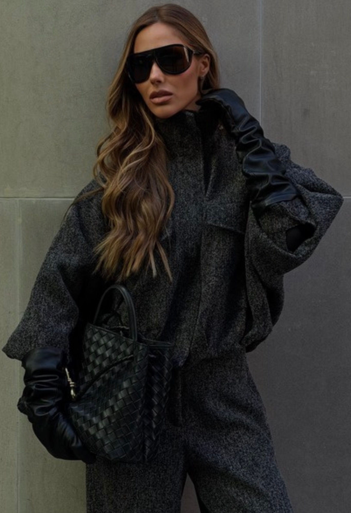 Bomber tweed Kaele