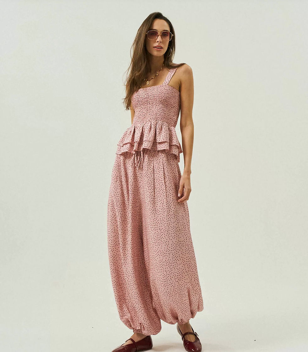 Miniatura: Blusa Poa peplum