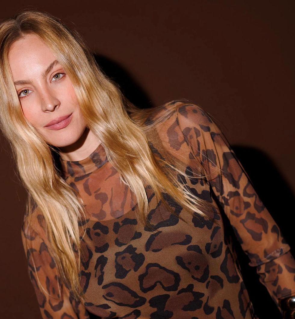 Miniatura: Vestido tule animal print