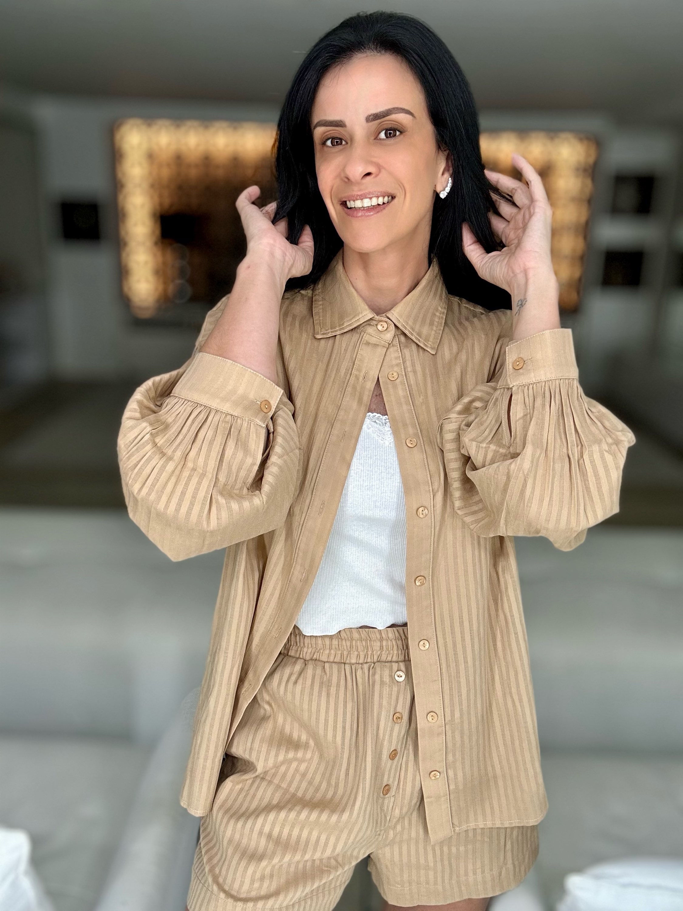 Conjunto Maxi camisa Cordoce 