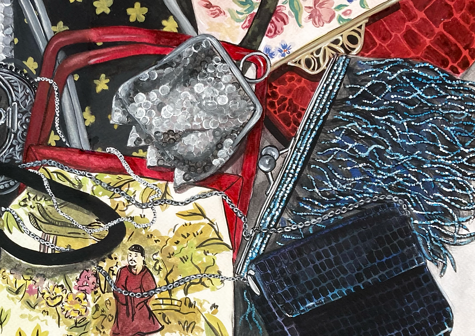 Mama's purse collection