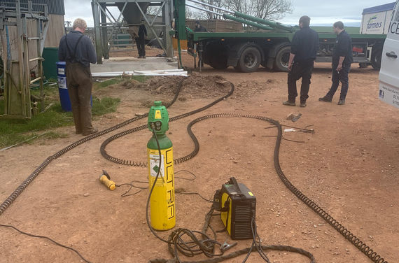 Stainless Dairy work