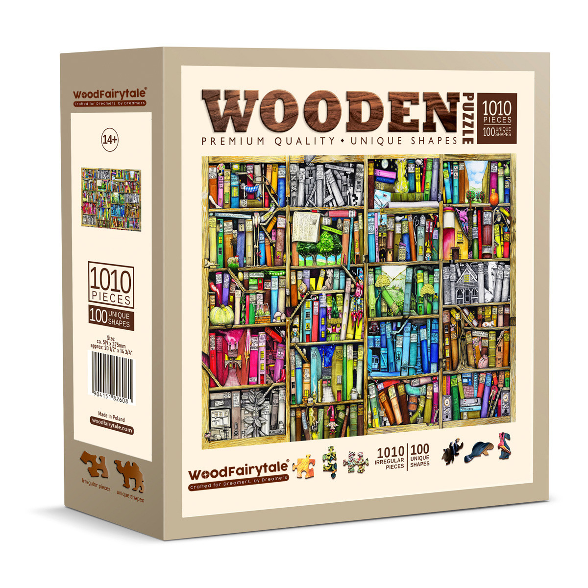 Library Wooden Puzzle