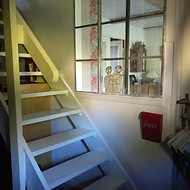 Treppe til 1. sal Odsherred Terapihave