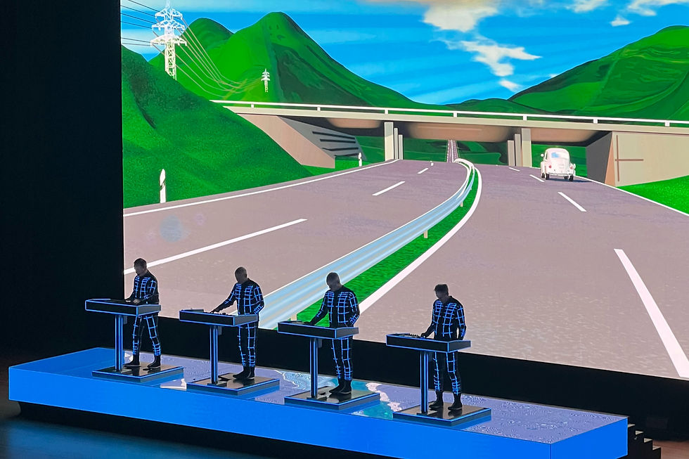 Kraftwerk表演Autobahn 摄影:马光辉