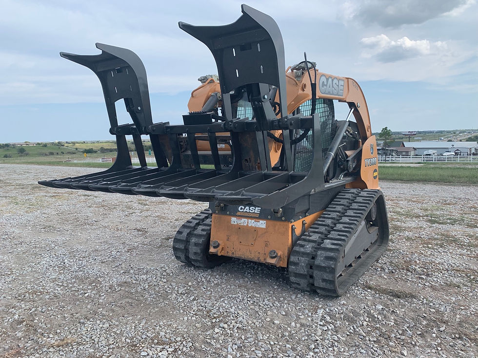 Thumbnail: Skid Steer Root Grapple - Heavy Duty by CID Attachments 