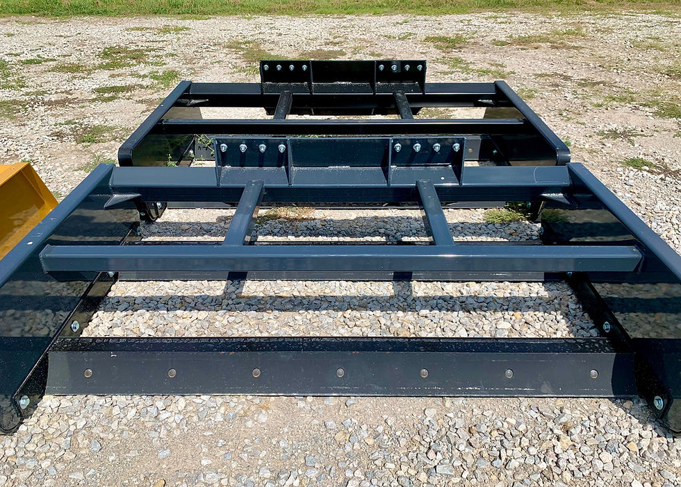 Thumbnail: Skid Steer Grading Attachment Cammond Industrial Grading Scraper for Skid Steer