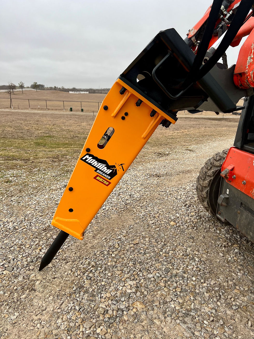 Skid Steer Jackhammer Montana MB750 Breaker