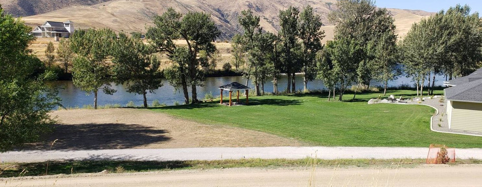 Amateur photos of garden area