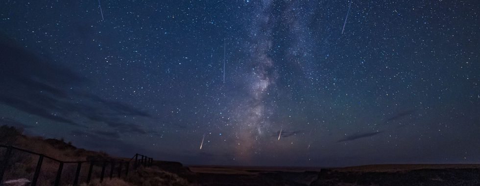2024 Perseids Meteor shower at Bruneau Canyon