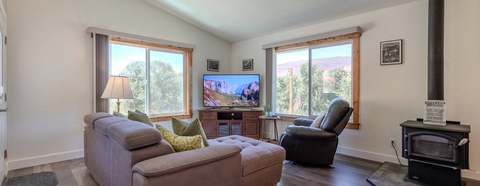 Professional HDR Airbnb Photo- Living Area