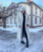Lynx Fox Fur Coat Unique tailormade fur for classy women
