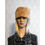 Thumbnail: Hand made brown Shearling hat for woman