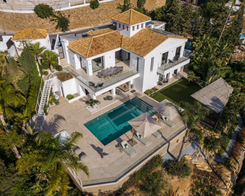 Holiday villa 2025  Marbella luxury private holiday villa with sea view for rent