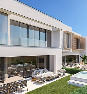 Modern and sleek townhouses in La Cala