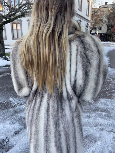 【U LAN】[Mink lining] Catch leather high neck half coat Mysterious Allurement Womens Leather Coat - Esteem Leather Wears