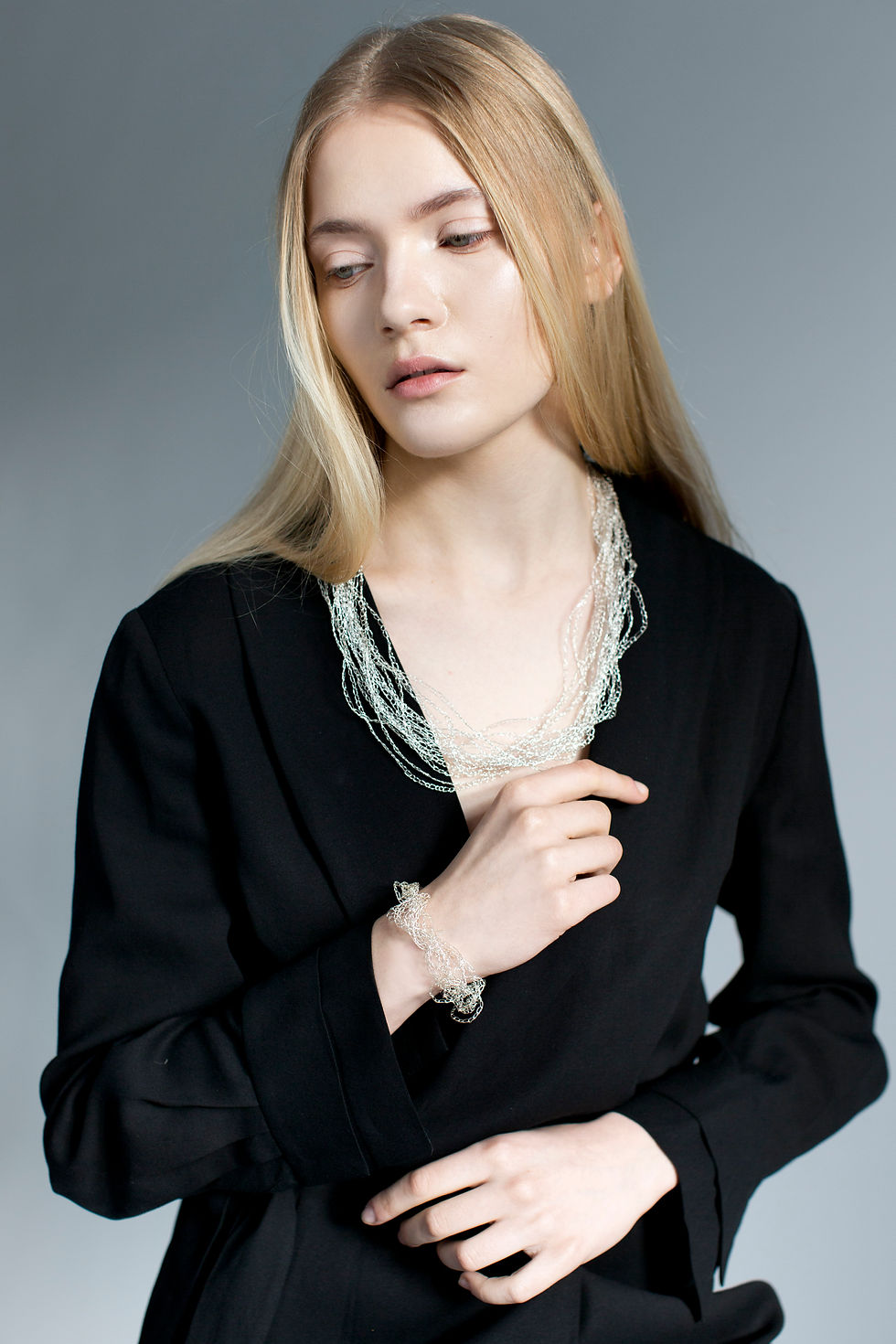Miniatura: bracelet n°017 silver /oxidized /gold plated