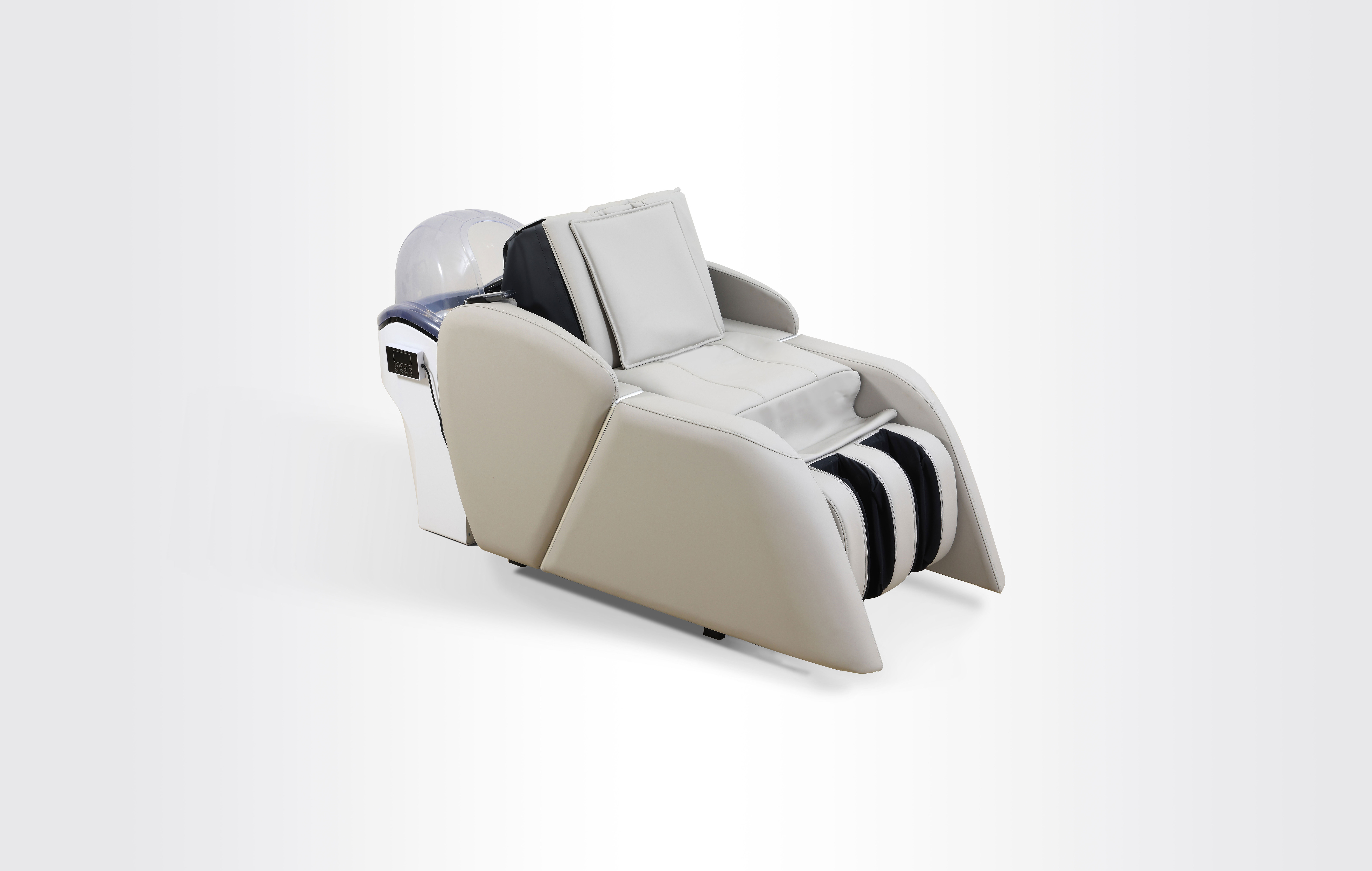 Recliner Head Spa Massage Bed with Steam & Air Pressure Leg Massage |OEM/ODM-M7