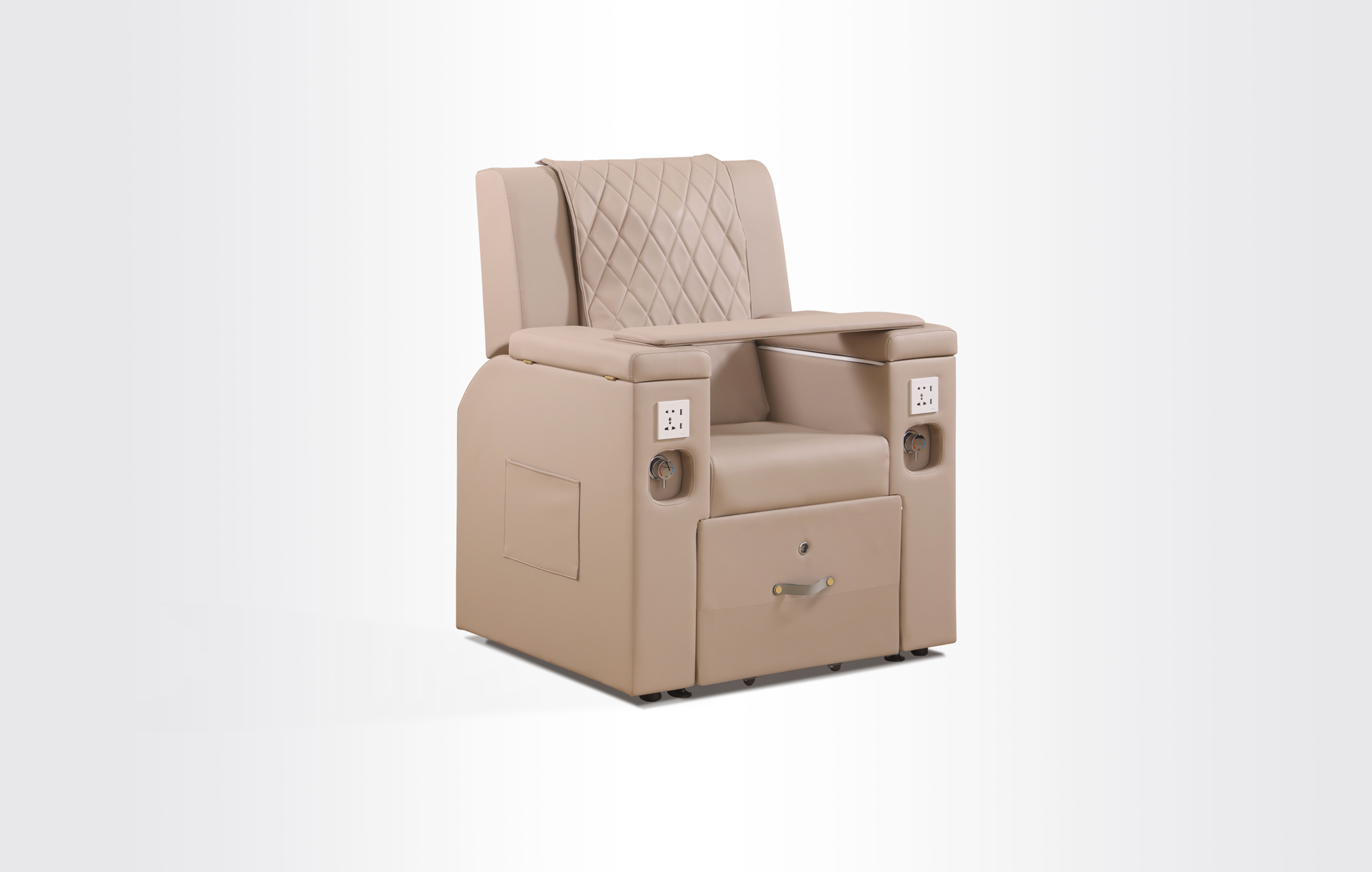 Luxury Massage Nail Sofa Chair with Hand Soak & Surf Foot Tub|MZ8-A#