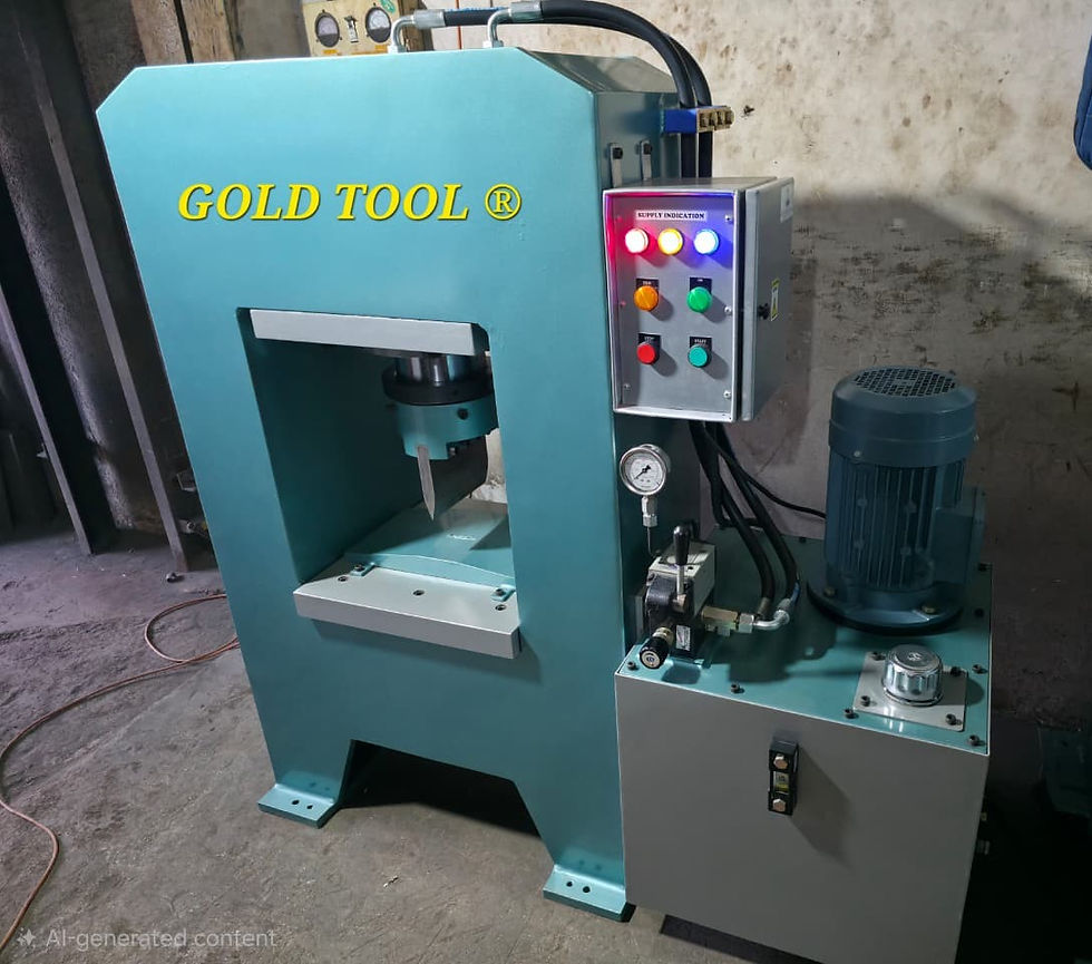 Thumbnail: silver silli cutting hydraulic machine