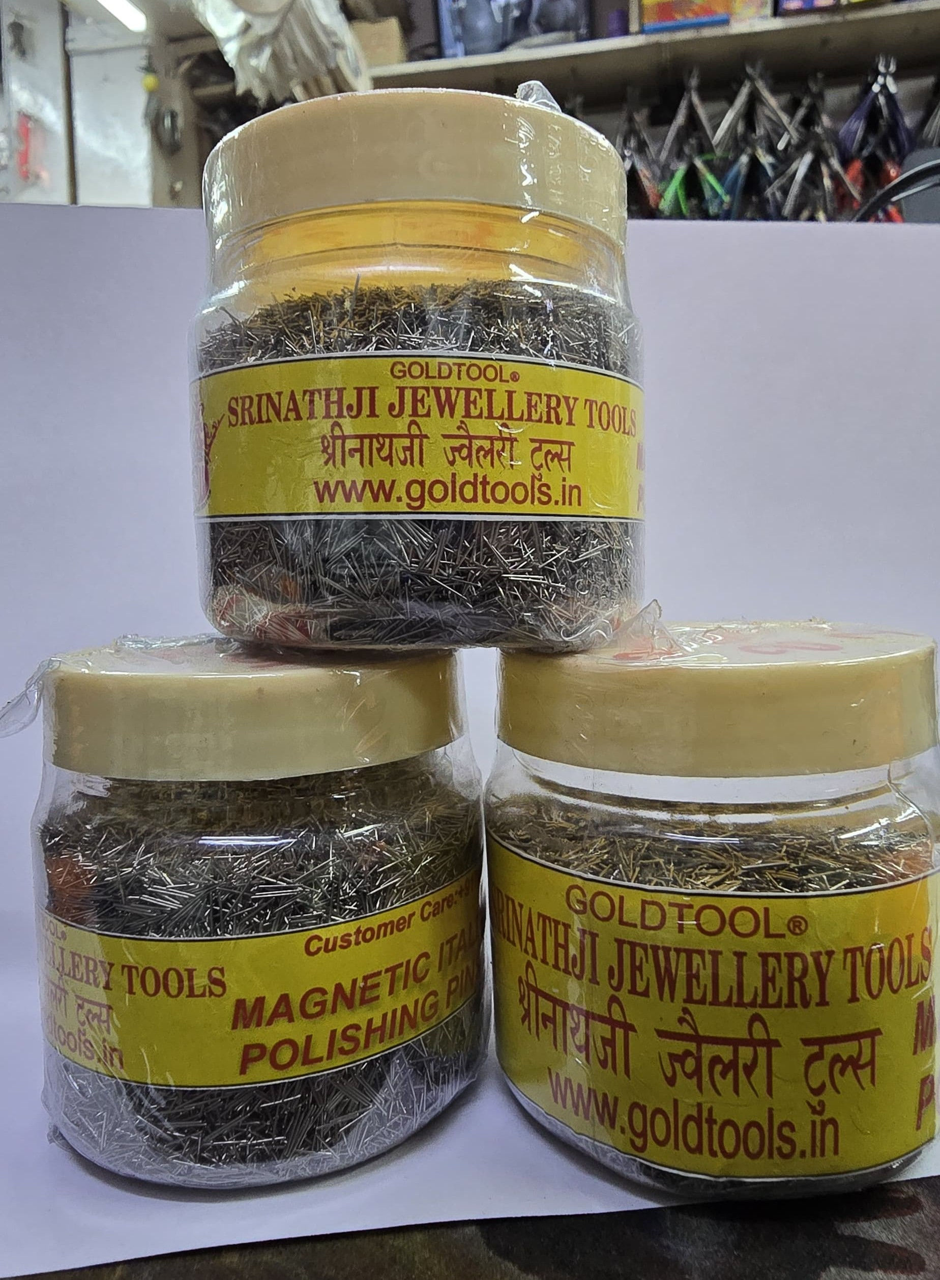 jewellery polishing Magnetic pin medias