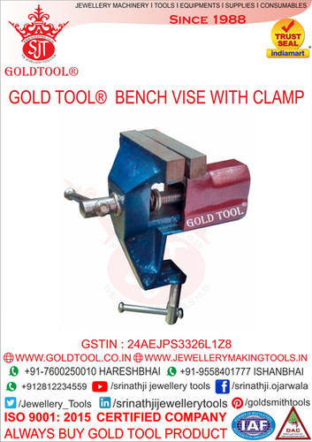 Fancy V Slot Bench Pin And Clamp | JEWELLERY MACHINERY