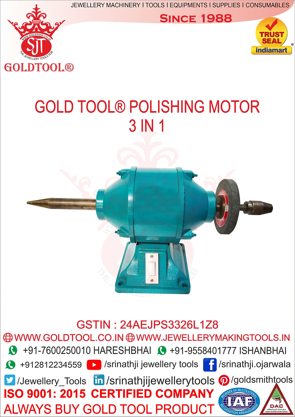 Thumbnail: jewelery polishing motor jewellery machinery