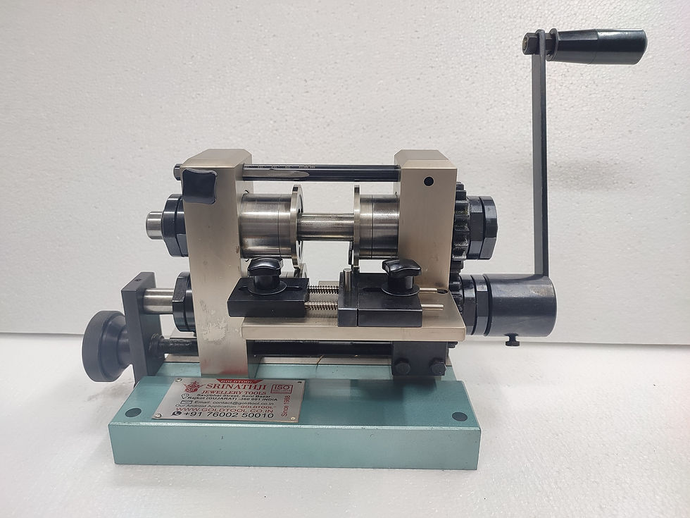 Thumbnail: gold JEWELLERY STRIP CUTTER MACHINE